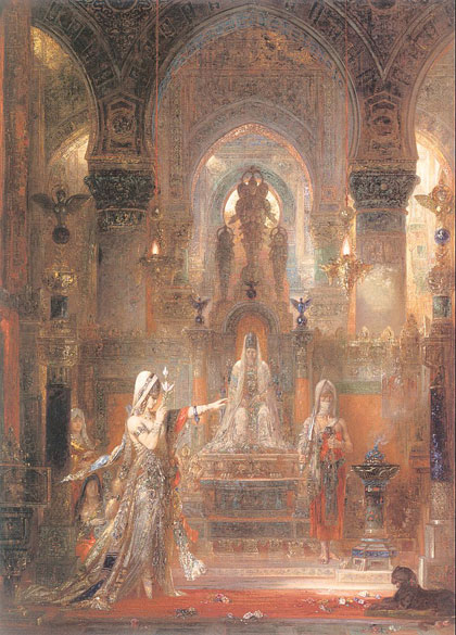 Salomé dansant devant Hérode; Gustave Moreau