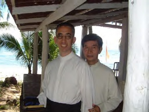 Fr D Couture and Fr Santiago Hughes
