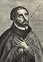 This engraving by Hieronymus Wierix captures Francis Xavier's mystical union with God in the words, 'It is enough, O Lord, it is enough!'