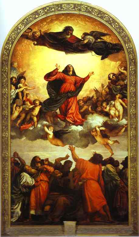 Assumption of the Virgin / Santa Maria Gloriosa dei Frari, Venice, Italy