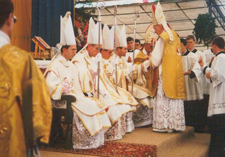 Consecration at Econe on June 30, 1988