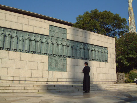 Fr Karl Stehlin in Nagasaki, Japan